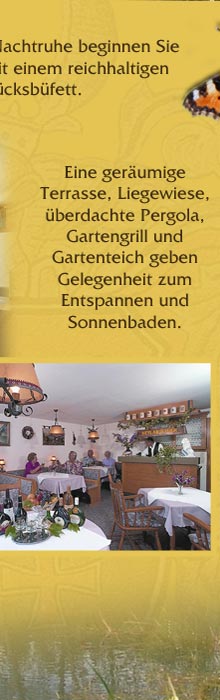 Pension Erika Fischer - Garten und Wohnen